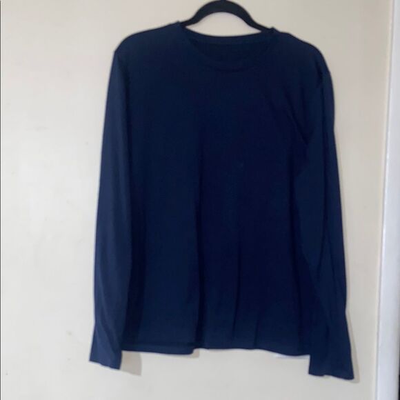 Women’s Classic Navy Blue Long Sleeve Top Size 2XL - Picture 2 of 2
